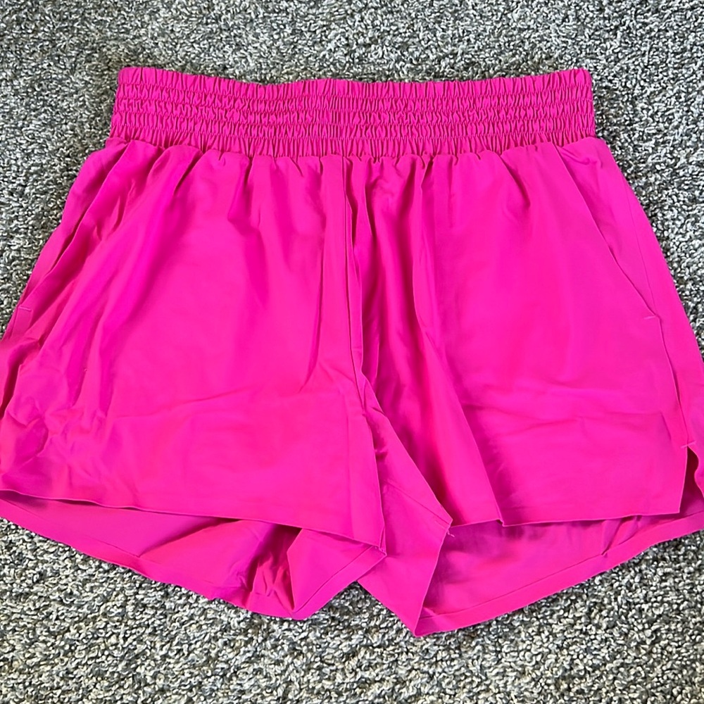 EUC Zyia Fuchsia Pink Finesse Shorts